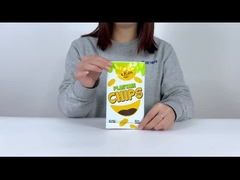 Sacs d'emballage à joints à fermeture à glissière Pour les copeaux de banane