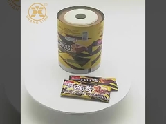 Emballage de collations en aluminium en feuille d'énergie Bar Roll Film Sac d'emballage alimentaire Energy Bar Sac d'emballage