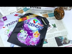 2 kg Portable Lave-linge Poche de détergent en plastique Poches de déversement de liquide en plastique