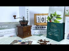 Sacs à café à fermeture à glissière personnalisés à fond plat Sacs à café à fermeture à glissière debout 250g 500g 1kg