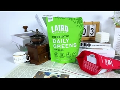 Sac d'emballage pour aliments personnalisé à l'épreuve des fuites Fermeture à glissière Lamelles en tranches en rouleau