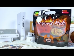 200 microns Seafood Sac à vide Rameau Ruloir de peau film sac d'emballage alimentaire Rameau sac d'emballage de peau