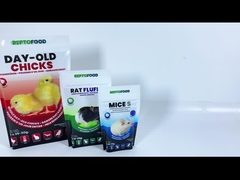 Confectionné sur mesure 5kg 10kg 15kg Stand Up Pet Food Bag Emballage en plastique pour l'alimentation du bétail avec fermeture éclair