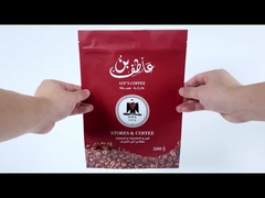 OEM ODM Sac à café fermeture à glissière Sac à café fermeture à glissière autonome Pour le thé au café