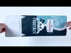 Sacs d'emballage de café imprimés sur mesure Sacs de fermeture à glissière de grains de café en plastique