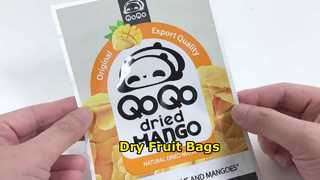 Sacs d'emballage en plastique personnalisés pour noix et fruits secs