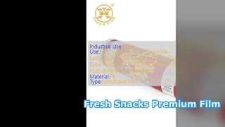 Film de qualité alimentaire pour chips, biscuits, confiserie