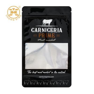 Custom Moisture Proof Plastic Zipper Packaging Pouch Food Packaging Bag Meat Packing Bag