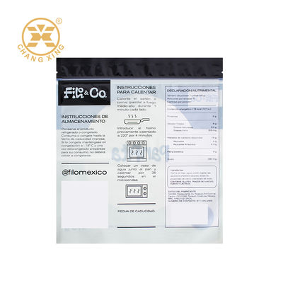 Custom Logo Panpita Tortillas Bag Plastic Vacuum Heat Sealed for Food Bread Packaging Bag