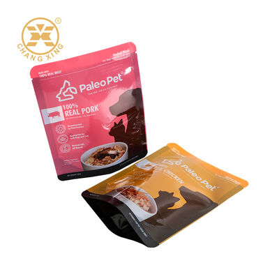Custom Printed Foil Mylar High Quality Pet Food Packaging Stand Up Pet Cat Food Bag
