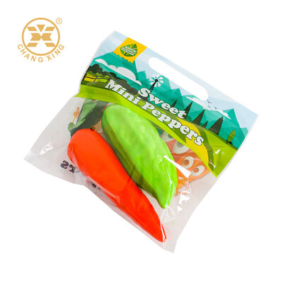 Custom Logo Anti-Fog Vacuum Packaging Bag With Breathable Air Holes For Fresh Produce