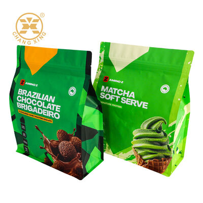Custom Printed Food Grade Stand Up Pouch with Zipper Lock and Gravure Printing