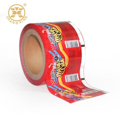 Gravure Food Grade Snack Puffing Food Roll Film Food Packaging Bag Puffing Food Packing Bag Plastic Zip Lock