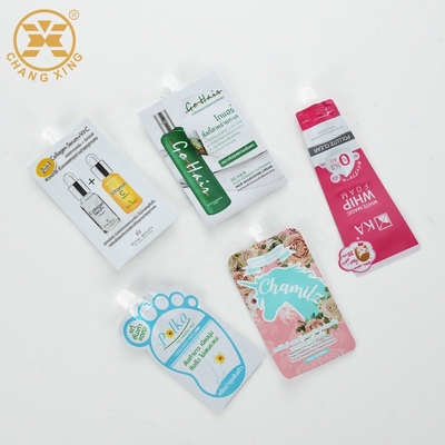 Creamy Lip Reusable 5mm Cosmetic Packaging Bag Aluminium Foil Laminated Pouches