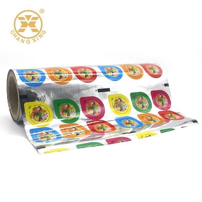 Opaque Fruit Jelly Stick Automatic Packaging Film BOPP Plastic Wrap Roll For Packing