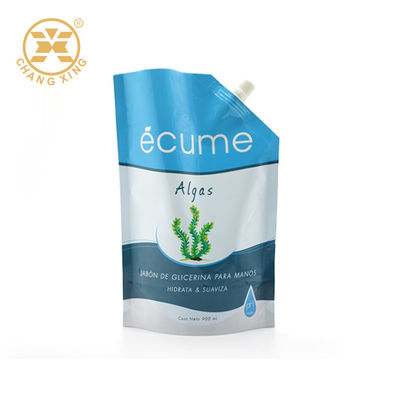 Le liquide de lavage de paquet du savon 500ml 1000ml Doy tiennent la poche avec le bec