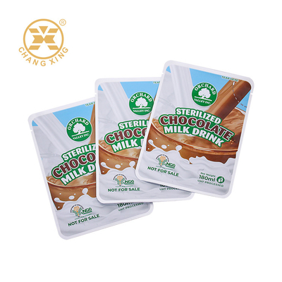 Sac stérilisateur à haute température en papier aseptique pour le lait de noix de coco en rouleau film sac d'emballage alimentaire sac d'emballage de lait de noix de coco