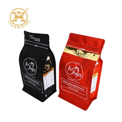 Concevez en fonction du client les sacs d'emballage de café de l'aluminium 16oz avec la doublure
