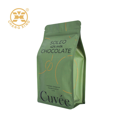 Sacs d'emballage de café du gousset latéral d'aluminium de Matt 6oz avec la valve