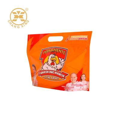 Emballage de poulet rôti anti-brouillard Stand Up pouch avec poignée