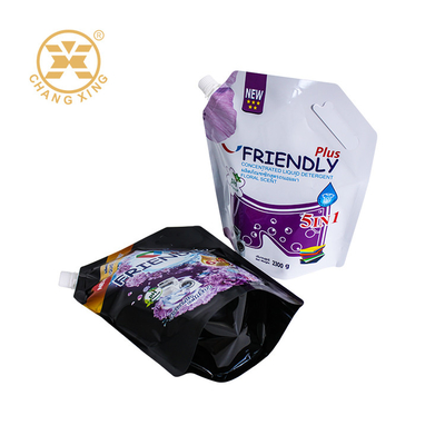 2 kg Portable Lave-linge Poche de détergent en plastique Poches de déversement de liquide en plastique