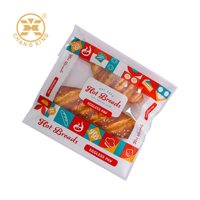 Logo personnalisé imprimé PET PE boulangerie sacs d'emballage de pain mini sac d'emballage de gâteau alimentaire