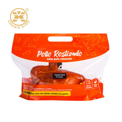 Emballage de poulet rôti au micro-ondes sur mesure