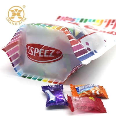 Moins de MOQ Impression numérique Sacs d'emballage de bonbons de qualité alimentaire Logo personnalisé Imprimé Fermeture à glissière Sacs de bonbons debout