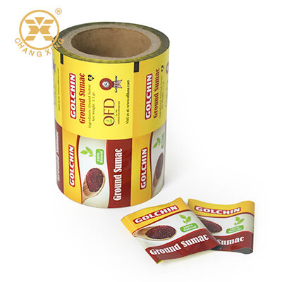 Film laminé en aluminium de qualité alimentaire imprimé sur mesure pour emballage souple en sachet