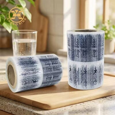 Rouleau de film d'emballage plastique PEBD pour sachet d'eau minérale, boisson liquide et eau potable