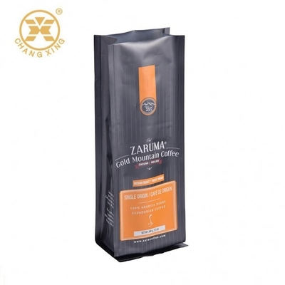 L'aluminium noir de Matte Coffee Packaging Bags Aluminium de gravure tiennent l'impression de poche