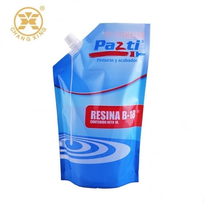 La position vers le haut de la poche de empaquetage détersive du PE 2L de NY pour le produit 1kg de soin personnel se tiennent vers le haut des poches