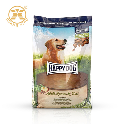 poche de nourriture de sac d'emballage alimentaire d'animal familier d'oiseau de gravure de 15kg 50kg pour la formation de chien