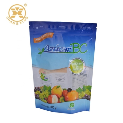 biscuit de emballage végétal zip-lock rescellable Sugar Packaging Pouch de doyen de sacs de 250g 8oz