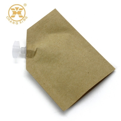 La poche emballage de position de LDPE Multiwall papier 100 microns écrèment le sac de empaquetage