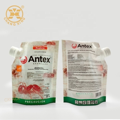 pesticide agricole de poche détersive en plastique d'emballage de 500g Mylar BOPP transparent