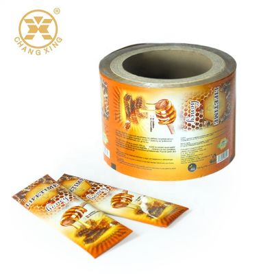 Rouleau laminé aluminium VMPET pour emballage de sachets de miel