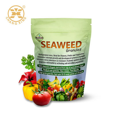 le sac en plastique CPP Fert d'emballage d'engrais de 50Lb 10kg 20kg augmentent le support vers le haut de l'emballage de poche