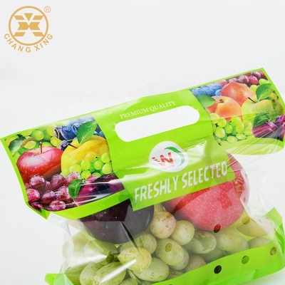 légume fruit de fruit frais 750g composé transparent empaquetant des sachets en plastique de Bopp