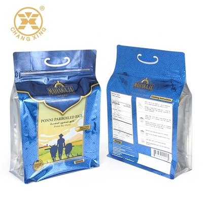 Finition brillante sac de riz de 5 kilogrammes pour l'emballage de stockage