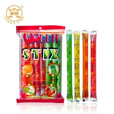 Petit pain opaque d'enveloppe en plastique de Jelly Stick Automatic Packaging Film BOPP de fruit pour l'emballage